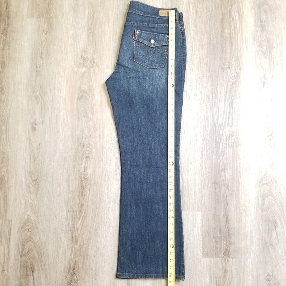 Levis 526 Women's Slender Boot Cut Jeans Size 12 S/C Very Good Condition - Picture 14 of 15